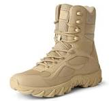 Amazon.com: Suwequest Botas de cuero militares para hombre ...