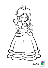 Today we are using our copic markers on this coloring book page featuring princess peach , princess daisy and rosalina from super mario bros. Princess Daisy Mario Coloring Page Mario Coloring Pages Coloring Pages Princess Daisy