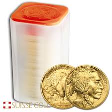 These 1 oz american gold buffalos are circulated coins (i.e. Tube Of 20 X 2020 American Buffalo 1 Ounce Gold Coin