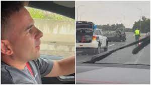Ángel Gaitán presencia un accidente y su coche le avisa al instante