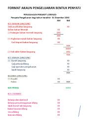 Check spelling or type a new query. Format Akaun Pengeluaran Pdf