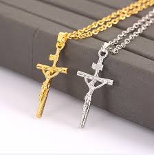 Find great deals on ebay for cross jesus necklaces. Wholesale New Jesus Cross Necklace Pendant For Men Women Jewelry Fashion Religious Jewelry Crucifix Necklace Best Chirstmas Gift From Ken11cx 0 82 Dhgate Com