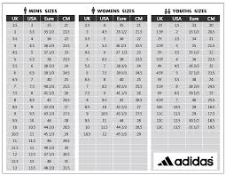 Adidas Size Chart Toddler