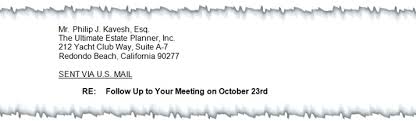 How To Write A Proper Business Letter Ultimate Estate Planner