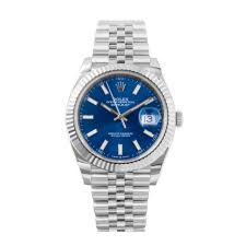 Rolex Datejust 41 Blue Index Jubilee 2021 Watch Trading Co