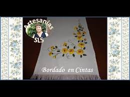 Camino De Mesa Bordado En Cintas Paso A Paso Youtube Con estas caracteristicas, puedes ver el resto de estas imagenes que le hemos presentado en nuestro pagina web. camino de mesa bordado en cintas paso a paso