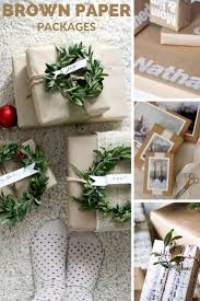 Find your favorite photograph & upload it onto one of our designer templates. 25 Beautiful Brown Paper Christmas Wrapping Ideas Mum In The Madhouse