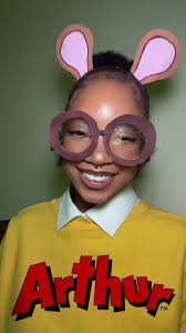 Hey Arthur!! You came to day 9 of the halloween series 🎃💛❤️🔥 #fyp #fy  #fypシ #arthur #arthurcostume #arthurtok #halloweencostume