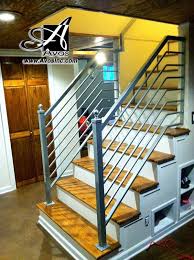 The prescriptive wood deck construction guide by. Modern Horizontal Railing With Ball Cap Post Finish And Powder Coated Silver Vein Color Railing Modern Interior