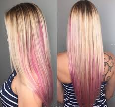 Hair colour highlights procedure done by hairstylist at cocoon salon. Buy Verbier Clip On Colored Hair Streaks Highlighter Extension For Kids And Adults 2 Pcs Pink Pack Of 1 M10 Online At Low Prices In India Amazon In
