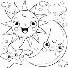 27 Excellent Image Of Stars Coloring Pages Entitlementtrap Com Star Coloring Pages Sun Coloring Pages Moon Coloring Pages