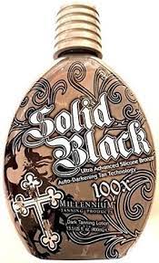 Millenium Tanning New Solid Black Bronzer Tanning Bed Lotion 100x 13 5 Ounce Dark Tanning Lotion Indoor Tanning Bed Lotion Tanning Bed Lotion