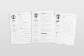 Available in multiple file formats like word, photoshop, illustrator and indesign. Free Clean And Minimal Resume Template Creativebooster
