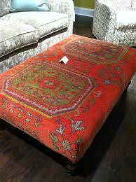 R7595 handmade turkish kilim coffee table ottoman. Hgtv On Twitter Loving These Kilim Rug Covered Ottomans At Crlaine Hpmkt Highpoint Http T Co Jnjganj2