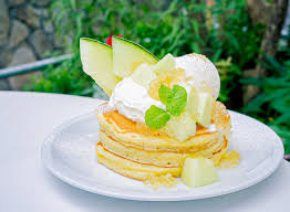 パン ケーキ メロン