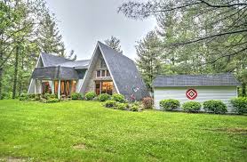 It is designed to help snow fall to the ground in. A 1974 Double A Frame Time Capsule House Twice The Fun