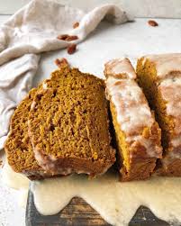 Healthy Pumpkin Bread With Maple Glaze Ambitious Kitchen Recipe In 2020 Pumpkin Bread Healthy Pumpkin Bread Chocolate Chip Oatmeal