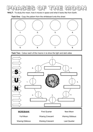 From learning the moon phases to crafting moon rocks this montessori moon themed unit is so much fun. Powerpoint And Worksheet On The Moon Teaching Resources