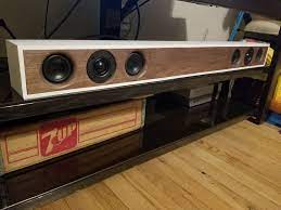 Dayton Diy Soundbar Techtalk Speaker Building Audio Video Discussion Forum Diy Soundbar Sound Bar Diy Speakers
