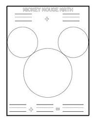 Mickey Mouse Math Classroom Math Activities Math Activities Preschool Learning Centers Preschool