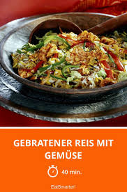 Gebratener Reis Mit Gemuse Rezept Gebratener Reis Gebratener Reis Mit Gemuse Reis Mit Gemuse