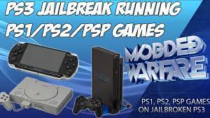 Ep 5 Running Ps1 Ps2 Psp Games On A Jailbroken Ps3 Youtube