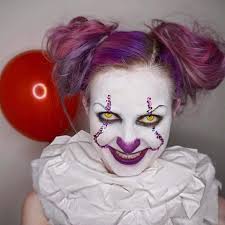 pennywise clown makeup