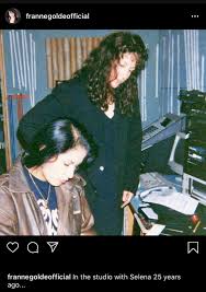 Vivag reblogged this from loverg1rl. Rare Pic Of Selena In The Studio With Franne Golde The Composer Of Dreaming Of You Selenaquintanilla