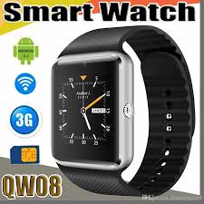 It combines gps support with an lte connection. Qw08 3g Android Smartwatch Phone With Simcard And Memory Card Slot 512mb Ram 4gb Rom Malixpress