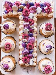 T Letter Cake Cake Lettering Alphabet Cake Number Birthday Cakes
