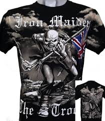It doesn't really clear up much, but it looks like we'll have some sorta. Iron Maiden T Shirt The Trooper Size M Roxxbkk
