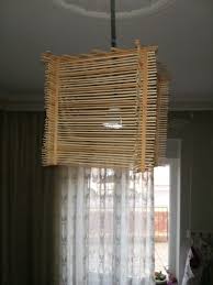 Bambu Cubuk Avize Perde Cubuklari Bambu Dekor