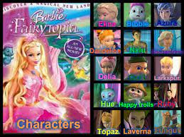 barbie fairytopia charcters - Barbie Movies Fan Art (33467652) - Fanpop