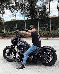 Harley Davidson On Instagram Lovely Bike H D Softail Slim S Follow Harley Softail Slim Softail Slim Harley Bobber