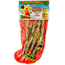 Hard candies come in bags that range from around a 1/2 pound to as many as 5 pounds. Buy Toxic Waste Candies Stocking American Food Shop