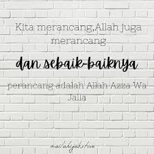 Teruskan melangkah merentasi apa jua rintangan dan halangan. Allah Adalah Sebaik Baiknya Perencana Nailahijab Store Facebook