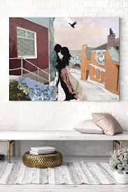 Romantic Original Collage Art Poster Wall Decor Master Bedroom Wall Art For Couples Canvas Bedroom Wall Art Canvas Romantic Wall Art Master Bedroom Wall Art