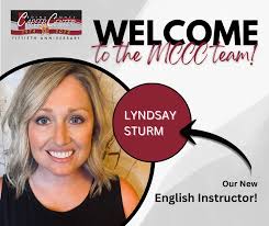 Yet another AWESOME addition to our team! We proudly introduce Lyndsay  Sturm, who joins our exceptional English department this year. Welcome,  Lyndsay! 🥰👋👩‍🏫📚📖 #mcccproud