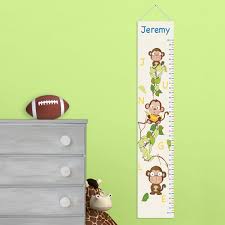 Personalized Monkey Growth Chart Personalized Height