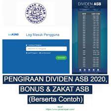 Check spelling or type a new query. Pengiraan Dividen Asb 2020 Bonus Zakat Asb Berserta Contoh Jom Simpan
