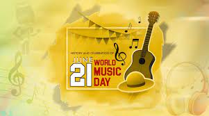 Today is world music day! History And Celebrations Of World Music Day The Fete De La Musique