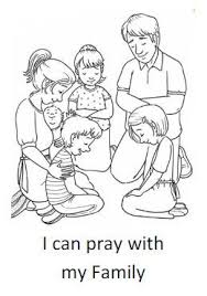 Nightmare before christmas coloring pages gyj4. I Can Pray With My Family Coloring Sheet Sunday School Coloring Pages Lds Coloring Pages Children Praying