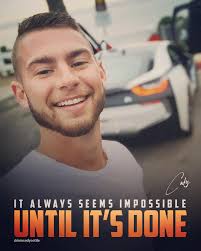 THOUGHT OF THE DAY and Nothing is impossible