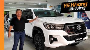 The toyota hilux, and toyota tacoma, are compact pickup trucks built and marketed by the toyota motor corporation. 2019 Toyota Hilux 2 8 Black Edition First Look Drive Ys Khong Driving Youtube