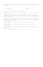 At the Public Hearing held in the Council Chambers by the City Council,  January 21, 2014, the following proceedings were held an