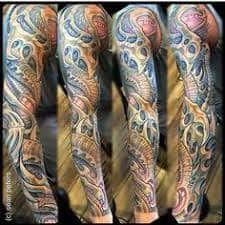Bio Organic Tattoo 14 Organic Tattoo Bio Organic Tattoo Biomechanical Tattoo