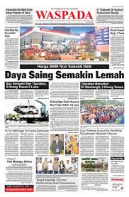 Simak linknya berikut ini halaman all. Waspada Kamis 10 Oktober 2018 By Harian Waspada Issuu