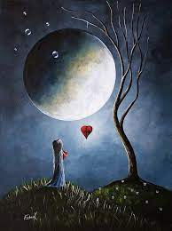 Pin By Amanda Mcdougal On Luna Moon Art Surreal Art Art