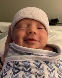 Meet Addie RUSH Nottke!! 👶🏼🍼 Recent grad, Taylor, gave birth to Addie  one week before she graduated Rush Peds residency. Taylor says, “we wanted  a middle name that was meaningful and Dan