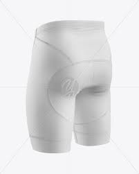 Download Cycling Shorts Mockup Back Hald Side View In Apparel Mockups On Yellow Images Object Mockups